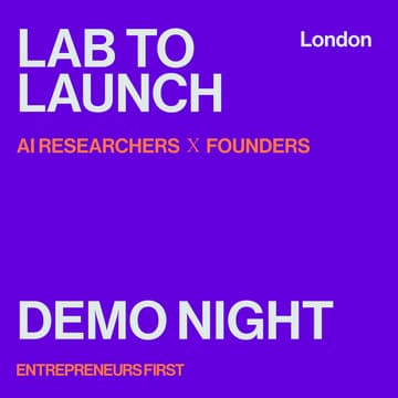 Cover Image for Lab to Launch: Demo your Research