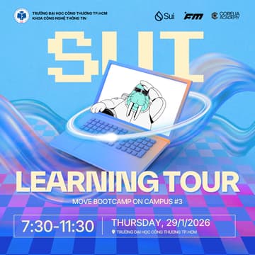 Cover Image for Sui Learning Tour x HUIT: Move Bootcamp on Campus #3