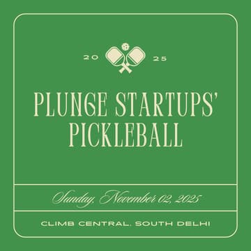 Cover Image for Plunge Startup's Pickleball