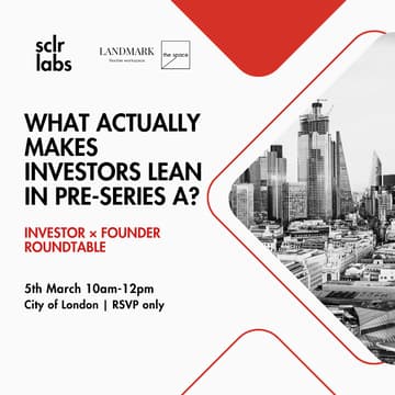 Cover Image for Founder Γ Investor Roundtable: What actually makes investors lean in pre-Series A?