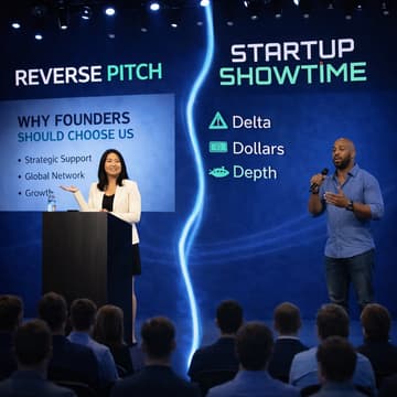 Cover Image for Reverse Investor Pitch & Startup Showtime