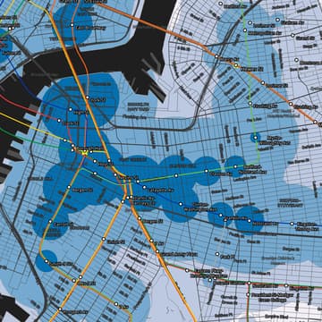 Cover Image for CUSP x Transit Techies | Chris Whong on NYC Subwaysheds