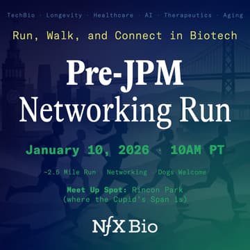 Cover Image for NFX Bio Pre-JPM Networking Run