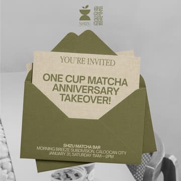 Cover Image for Shizu x One Cup Matcha Anniversary Takeover