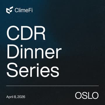 Cover Image for A private, invitation only dinner series by ClimeFi