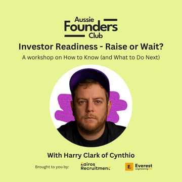 Cover Image for AFC Presents: Investor Readiness - Raise or Wait? How to Know (and What to Do Next)