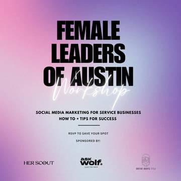 Cover Image for Social Media Marketing Workshop by Female Leaders of Austin