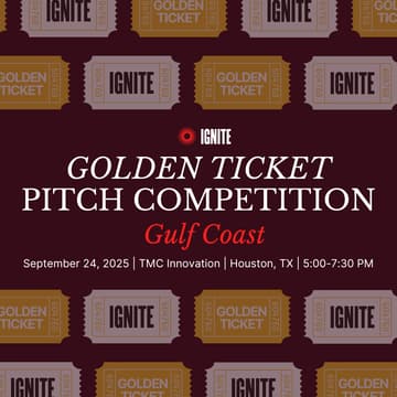 Cover Image for Golden Ticket | Gulf Coast Pitch Competition