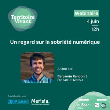 Cover Image for Webinaire pour Hôteliers (2/2) : Un regard sur la sobriété numérique avec Merisia
