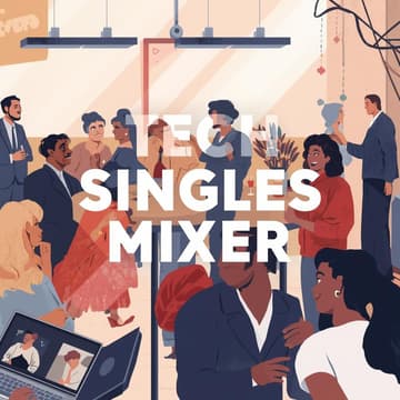 Cover Image for Tech Singles Mixer at Mission Dolores Manor