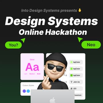 Cover Image for Into Design Systems Online Hackathon