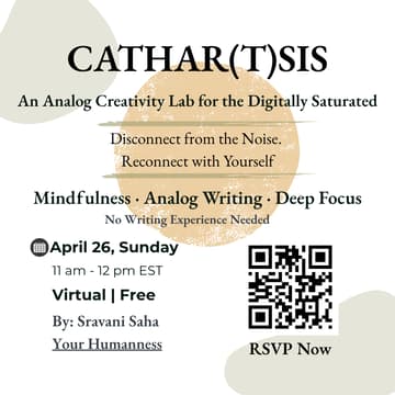 Cover Image for Cathar(t)sis: An Analog Creativity Lab for the Digitally Overloaded