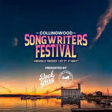 Cover Image for Collingwood Songwriters Festival - A Nashville Takeover