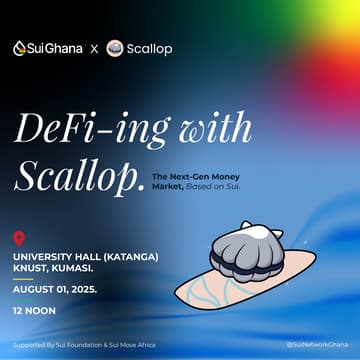 Cover Image for DeFi -ing With Scallop