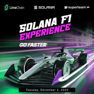 Cover Image for Solana F1 Experience