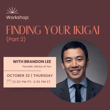 Cover Image for Finding your Ikigai