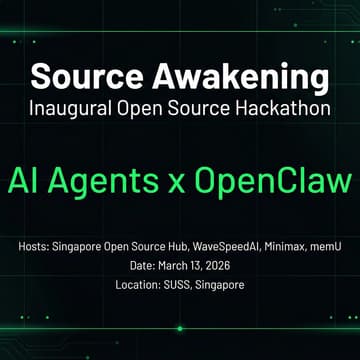 Cover Image for Source Awakening · Inaugural Open Source Hackathon