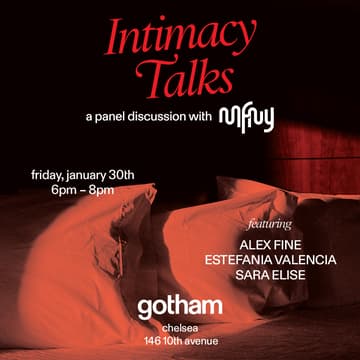 Cover Image for Intimacy Talks at Gotham Chelsea