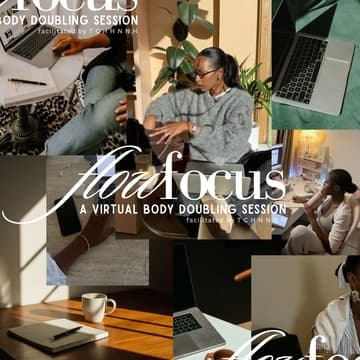 Cover Image for flowfocus: a virtual body doubling session ✨