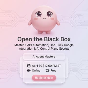 Cover Image for AI Agent Mastery: X Automation, Google OAuth & AI Runtime Control