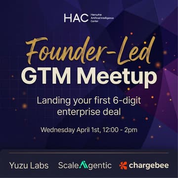 Cover Image for Founder-Led GTM: Land Your First 6-Digit Enterprise Deal
