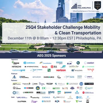 Cover Image for AEG Philadelphia 25Q4 Stakeholder Challenge: Mobility & Clean Transportation