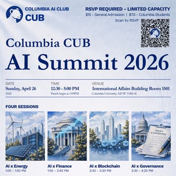 Cover Image for Columbia CUB AI Summit 2026