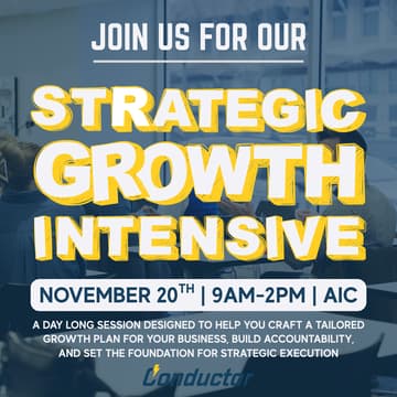 Cover Image for Strategic Growth Intensive - Conductor