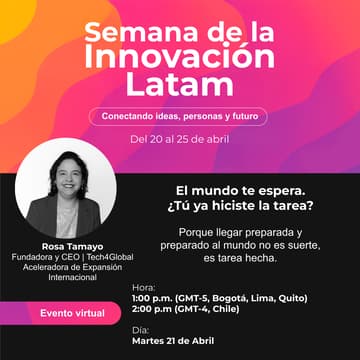 Cover Image for El mundo te espera. ¿Tú ya hiciste la tarea?