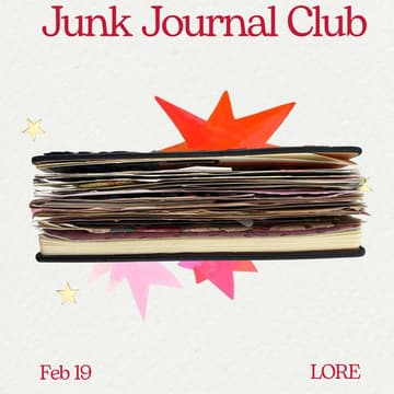 Cover Image for Junk Journal Club - Dark Romance Edition ♥︎