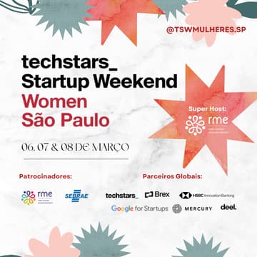 Cover Image for Techstars Startup Weekend Women São Paulo