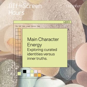 Cover Image for Off Screen Hours: Main Character Energy