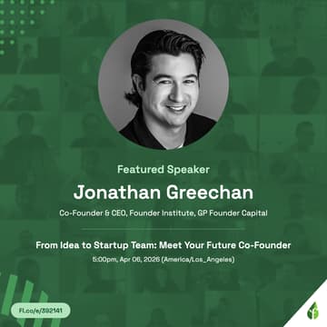 Cover Image for From Idea to Startup Team: Meet Your Future Co-Founder