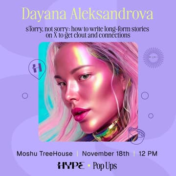 Cover Image for Hype Creator Workshop with dee_centralized