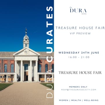 Cover Image for DURA CURATES | Treasure House Fair - VIP Preview
