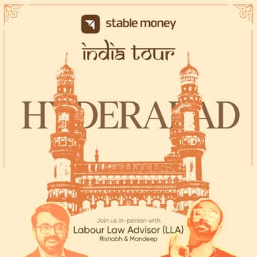Cover Image for Stable Money India Tour ft. LLA | Hyderabad Edition