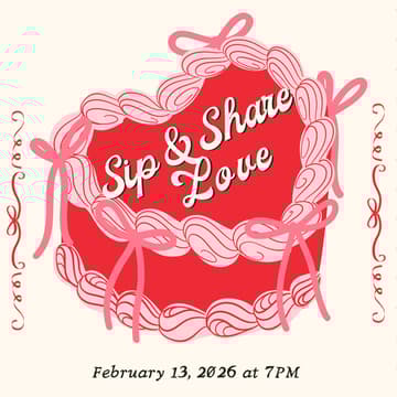 Cover Image for Love Stories: A Sip & Share Evening