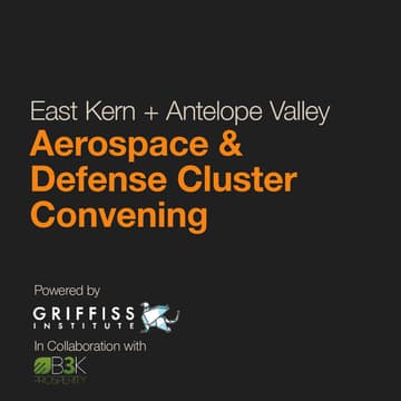 Cover Image for East Kern/Antelope Valley Aerospace & Defense Cluster Convening