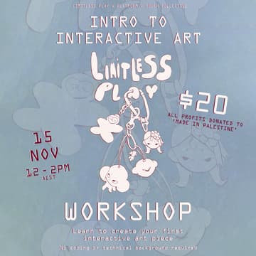 Cover Image for Intro to Interactive Art — TouchDesigner Workshop