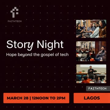 Cover Image for Faithtech Nigeria Story Night