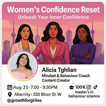 Cover Image for Women's Confidence Reset – Step Into Your Power & Start Fresh This Summer
