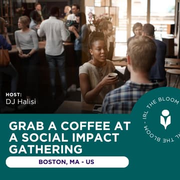 Cover Image for Grab a coffee at a social impact gathering