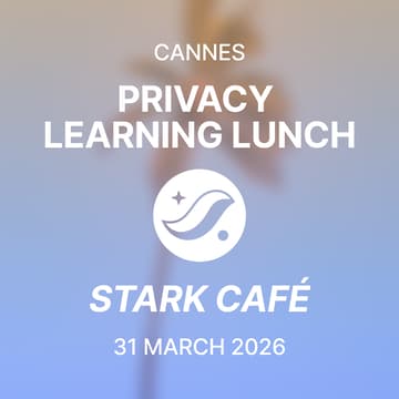 Cover Image for Privacy Learning Lunch @ Stark Café