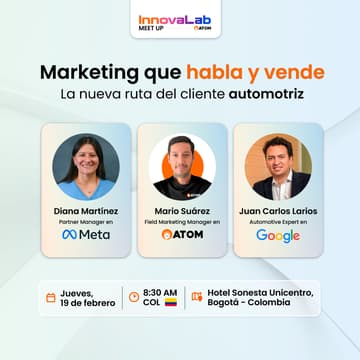 Cover Image for Bogotá 🇨🇴: MARKETING QUE HABLA Y VENDE - La nueva ruta del cliente automotriz