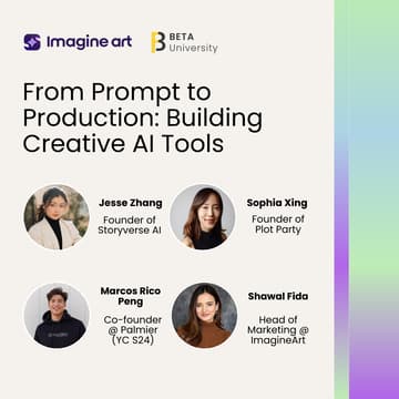 Cover Image for From Prompt to Production: Building Creative AI Tools - A Founders Panel