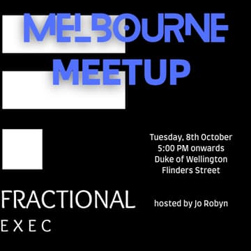 Cover Image for Melbourne Fractional Exec Meetup