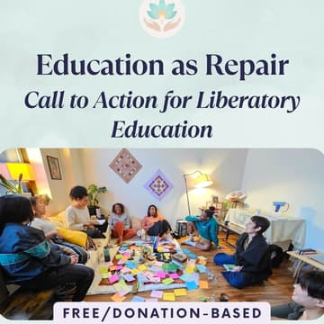 Cover Image for Education as Repair: Call to Action for Liberatory Education