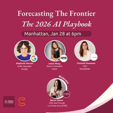 Cover Image for 🧠 The AI Collective x La Creme de la STEM - The 2026 AI Playbook: Forecasting the Frontier