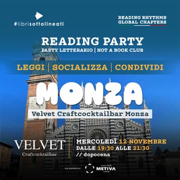 Cover Image for Reading Party Monza: mercoledì 12 novembre