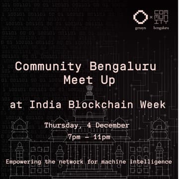 Cover Image for Community Bengaluru Meet Up - Gensyn